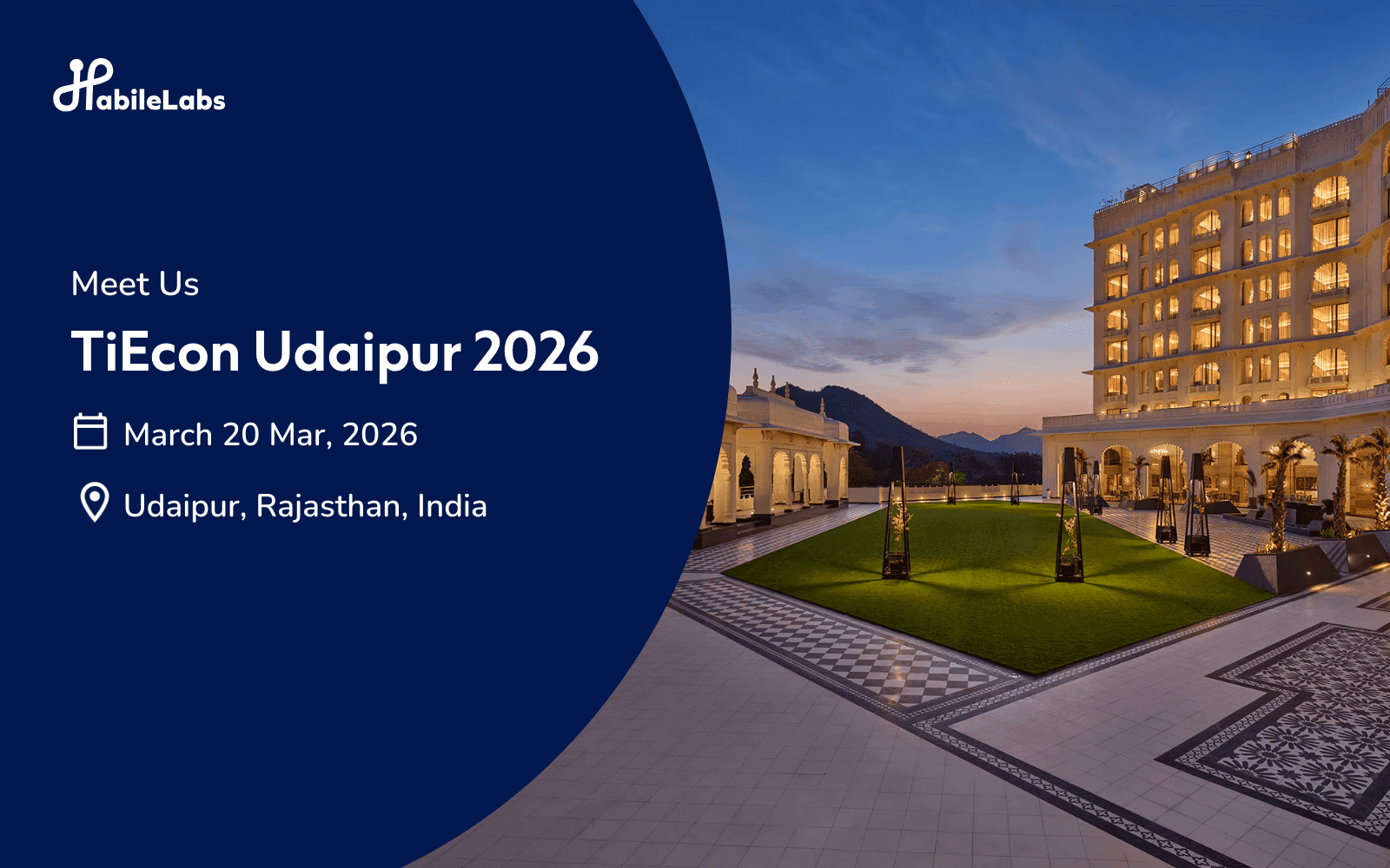 HabileLabs at TiEcon Udaipur 2026 Cloud, Data & AI-Led Modernization