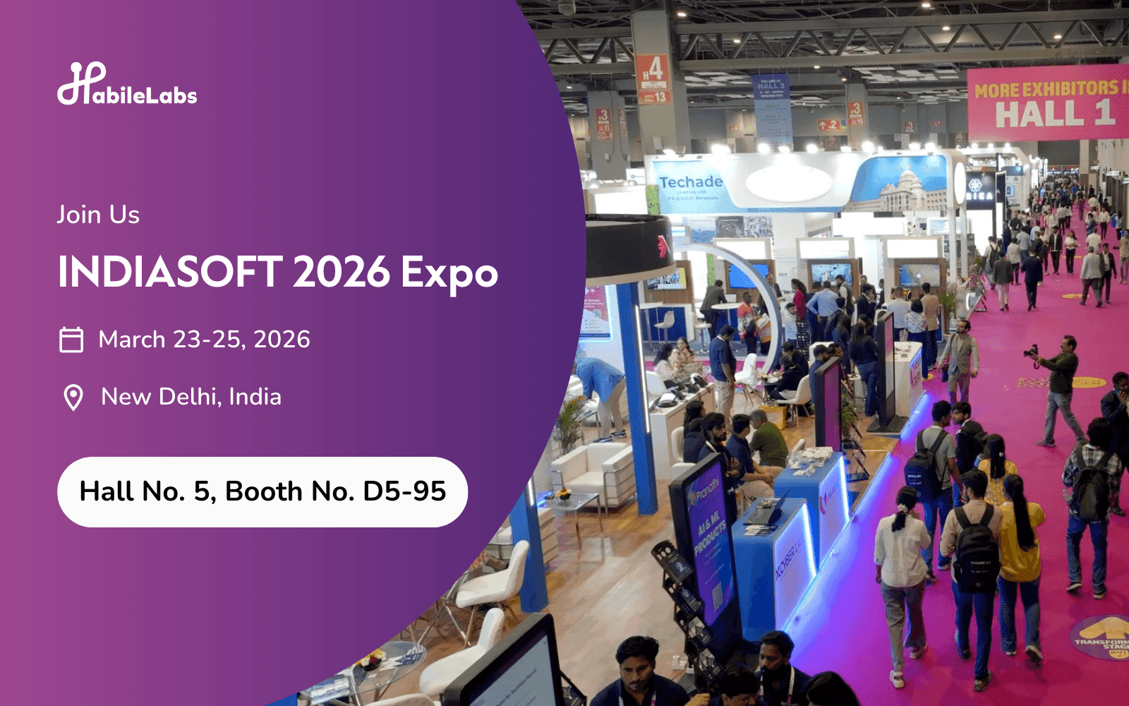 HabileLabs at INDIASOFT 2026 & India Electronics Expo | New Delhi